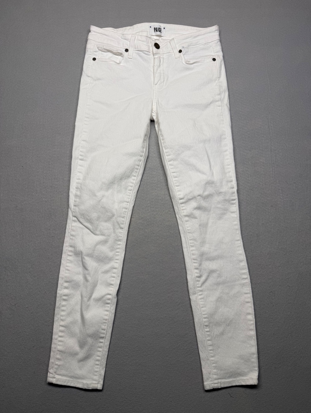 Paige White Skinny Jeans Women's Size 27